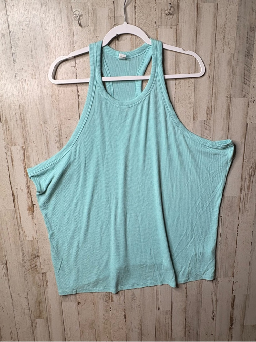 Old Navy Utralight Light Mint Blue Scoop Neck Tank Top Size 4X